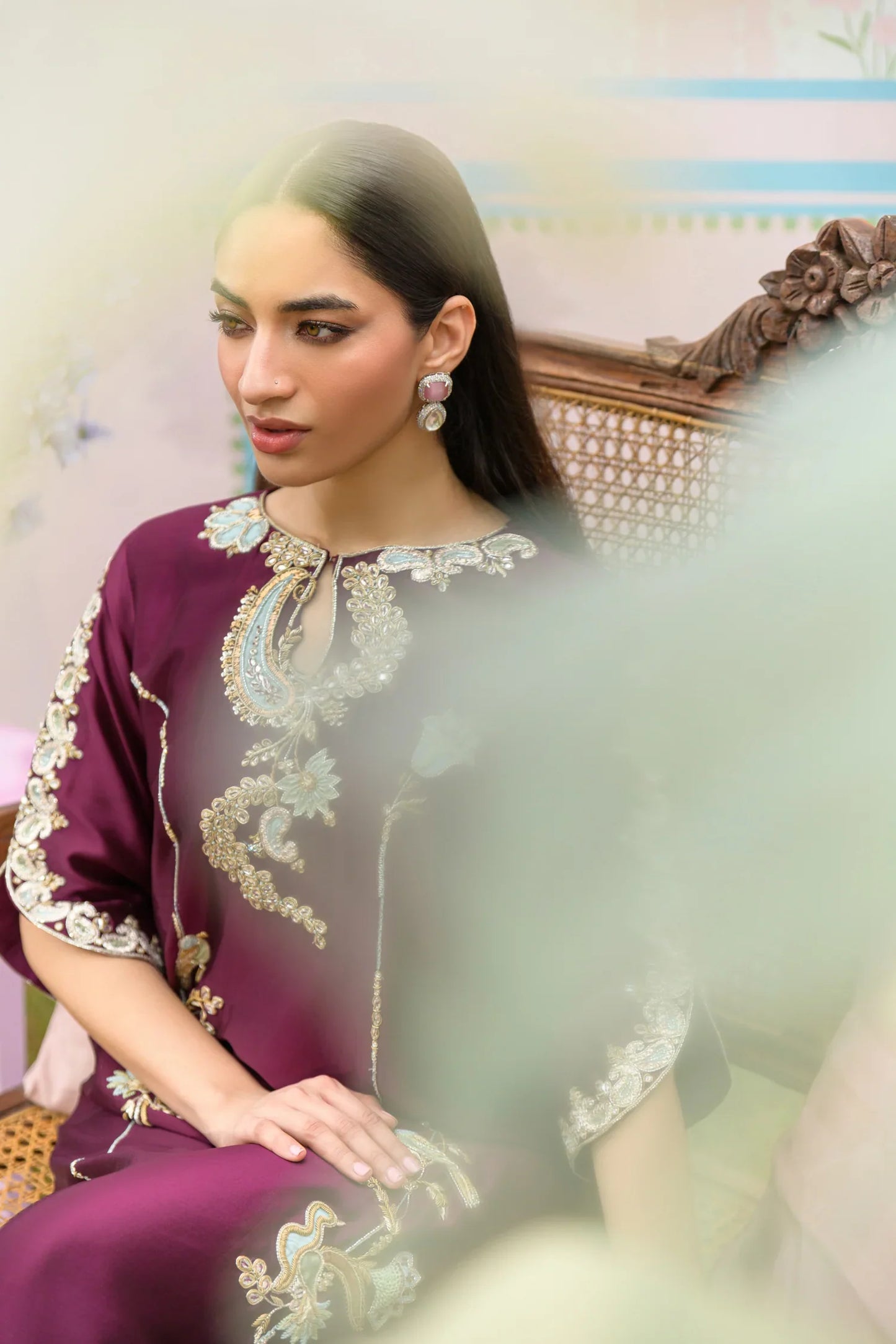 Zarayna-Festive Formals '25 - Mulberry