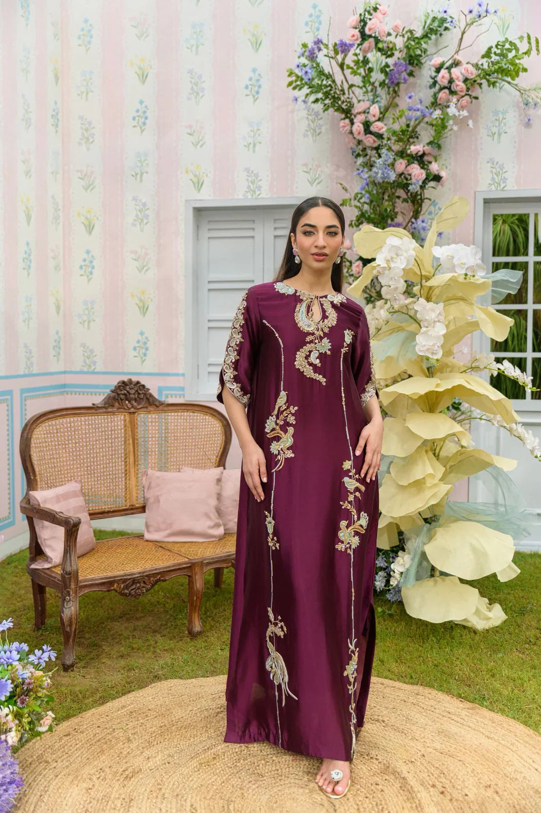 Zarayna-Festive Formals '25 - Mulberry