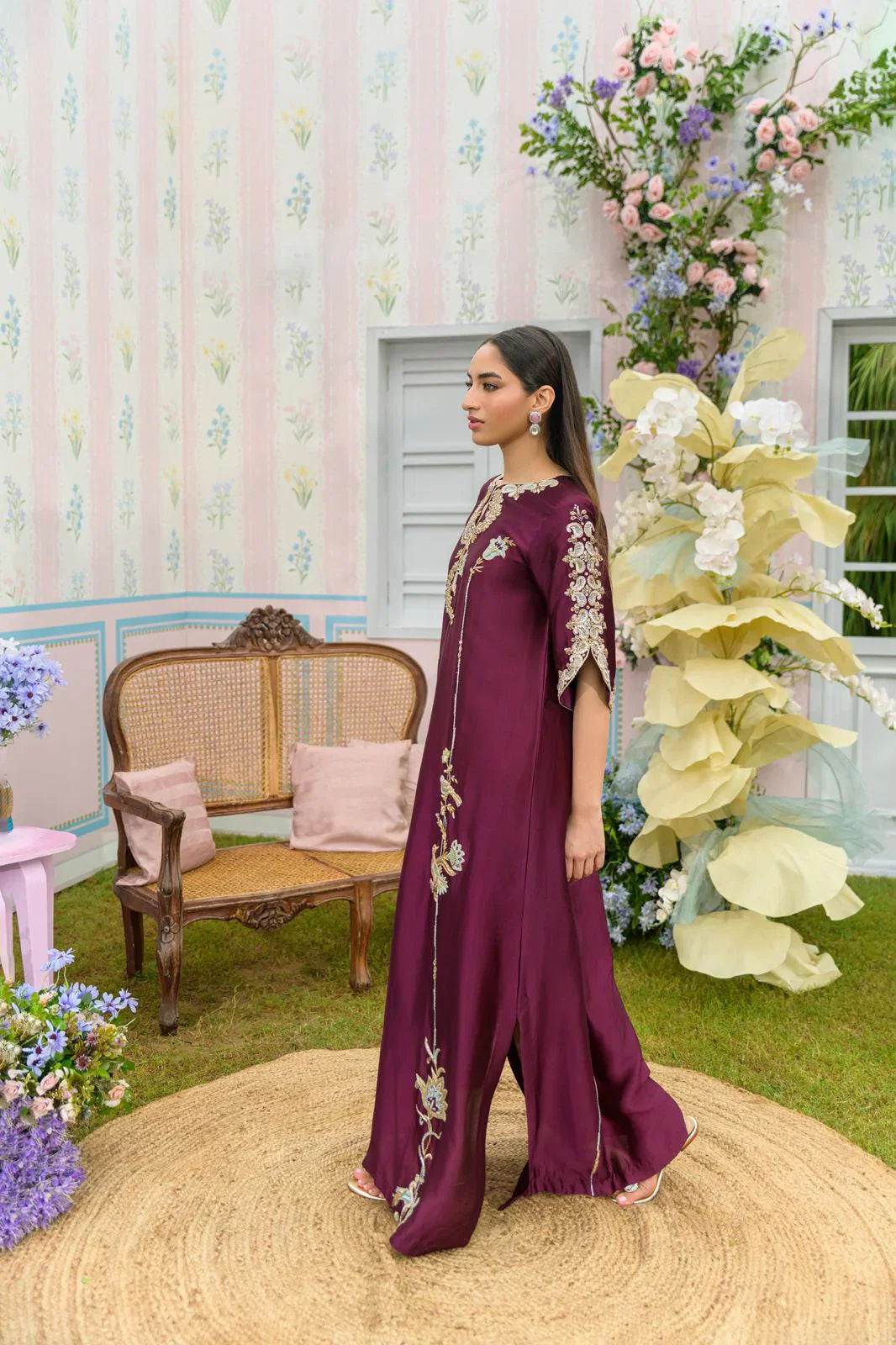 Zarayna-Festive Formals '25 - Mulberry