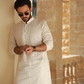 -AZAN- WHITE KURTA PAJAMA