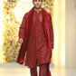 RED Sequence Kurta Pajama