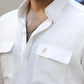 WHITE LINEN KURTA PAJAMA