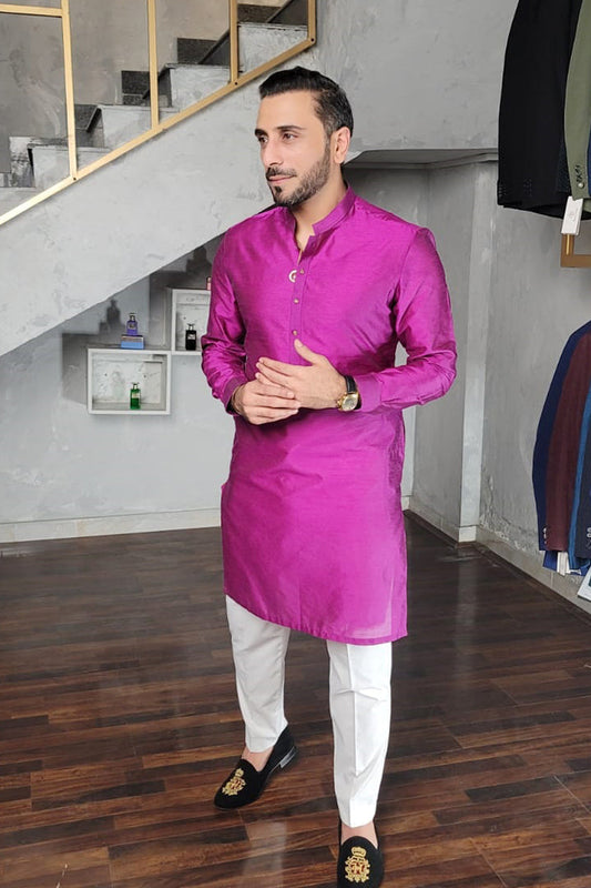 Fuchsia Pink Kurta Pajama