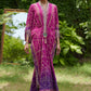 Mayna festive'24 - Zahli Magenta Ombre Kaftan