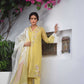 Luxury Pret- Embroidered Kurta With Lace Detailing