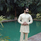 -SAAHIB- BEIGE KURTA PAJAMA