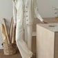 Tina White Detail Three Piece Knit Suit