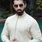 -SAAHIB- BEIGE KURTA PAJAMA