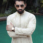 -SAAHIB- BEIGE KURTA PAJAMA