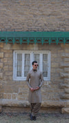 DARK BEIGE BOSKY SHALWAR KAMEEZ