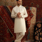 OFF WHITE FOAM KURTA PAJAMA