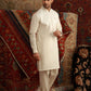 OFF WHITE FOAM KURTA PAJAMA