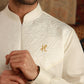 OFF WHITE FOAM KURTA PAJAMA