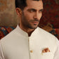 WHITE EGYPTIAN COTTON SATIN KURTA PAJAMA