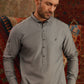 LIGHT GREY SELF WASH N WEAR KURTA PAJAMA