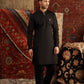 BLACK FOAM KURTA PAJAMA