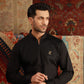 BLACK FOAM KURTA PAJAMA