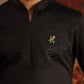 BLACK FOAM KURTA PAJAMA