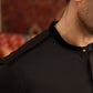 BLACK STRETCHABLE KURTA PAJAMA