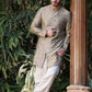 -XARTAJ- GOLD KURTA PAJAMA