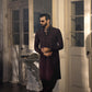 Burgundy wash n wear SHALWAR  KAMEEZ