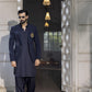 Navy Blue Wash N Wear Shalwar Kameez