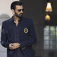 Navy Blue Wash N Wear Shalwar Kameez