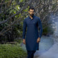 Teal blue wash n wear Shalwar Kameez