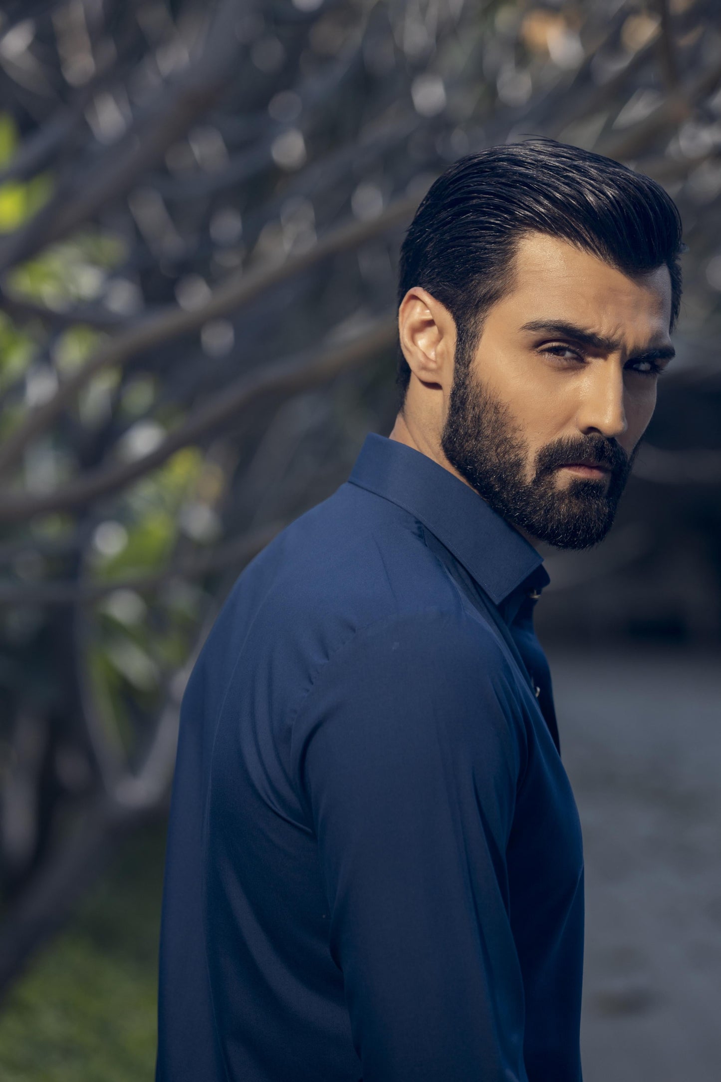 Teal blue wash n wear Shalwar Kameez