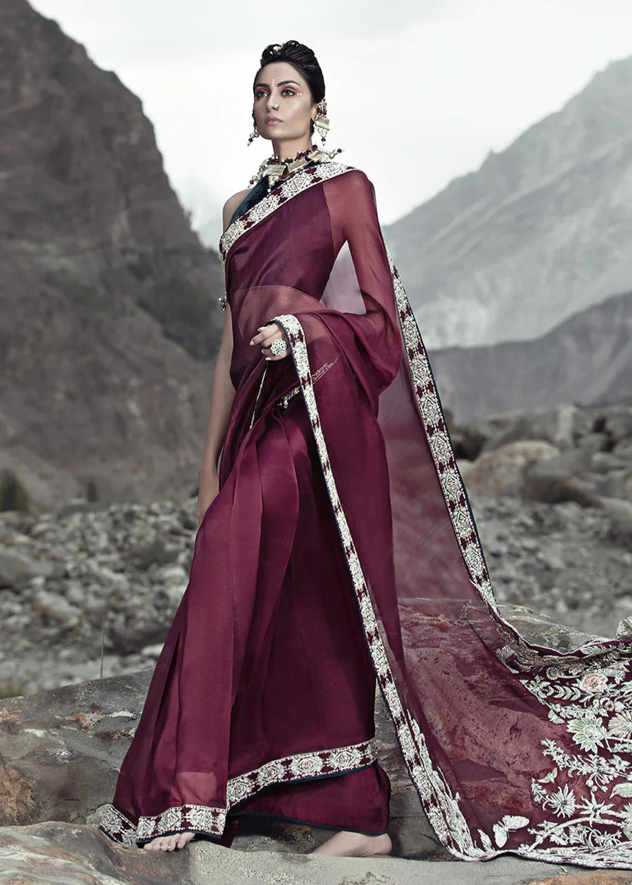 Saree '25 - Celestial Teal