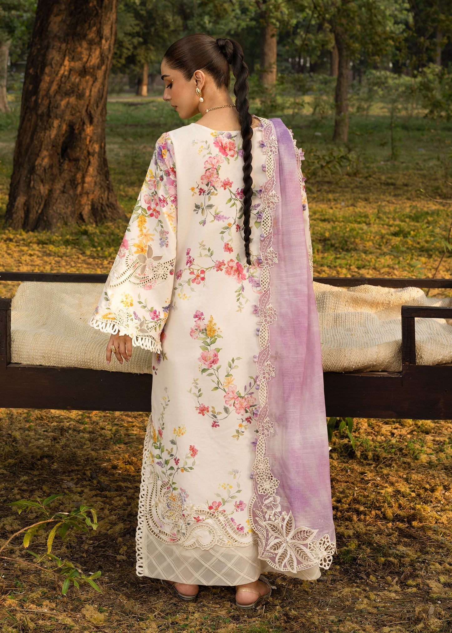 Tasawar Luxe Lawn '25 - PETALS AND PROMISES - D2B