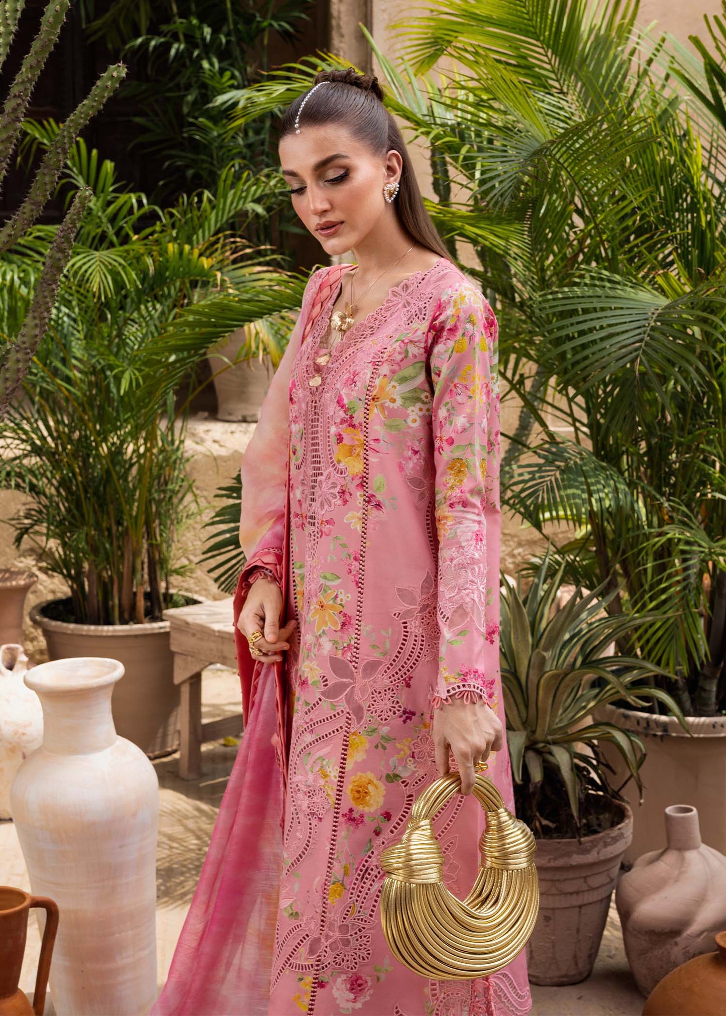Tasawar Luxe Lawn '25 - PETALS AND PROMISES - D2A