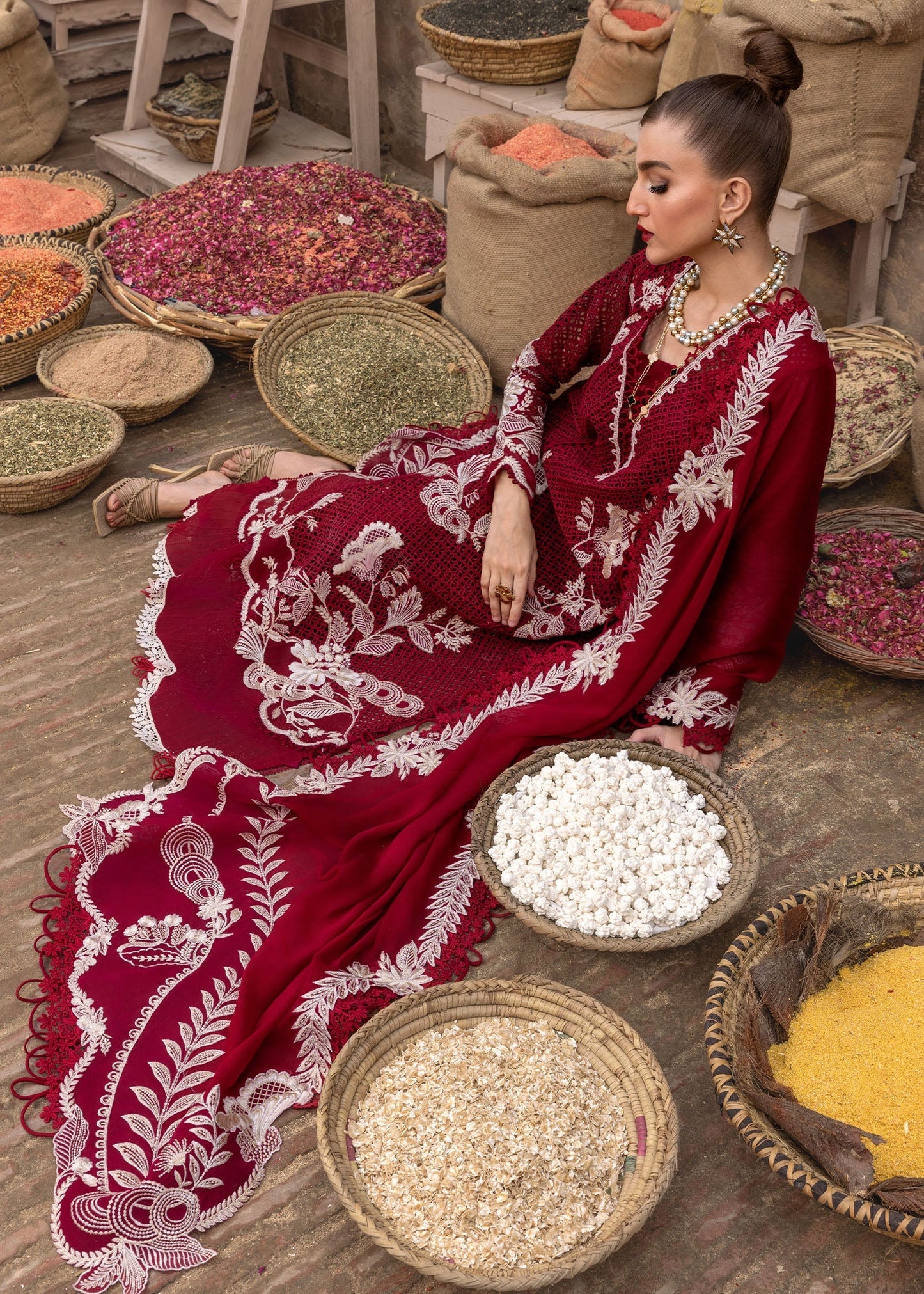 Tasawar Luxe Lawn '25 - ONE TRUE LOVE - D6A