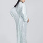 Kaftans - Kf-15227-Mintblue
