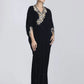 Kaftans - Kf-15399-Black
