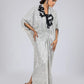 Kaftans - Kf-15650-Silver