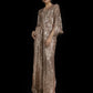 Kaftans - Kf-15227-Rose-Gold