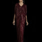 Kaftans - Kf-15227-Maroon