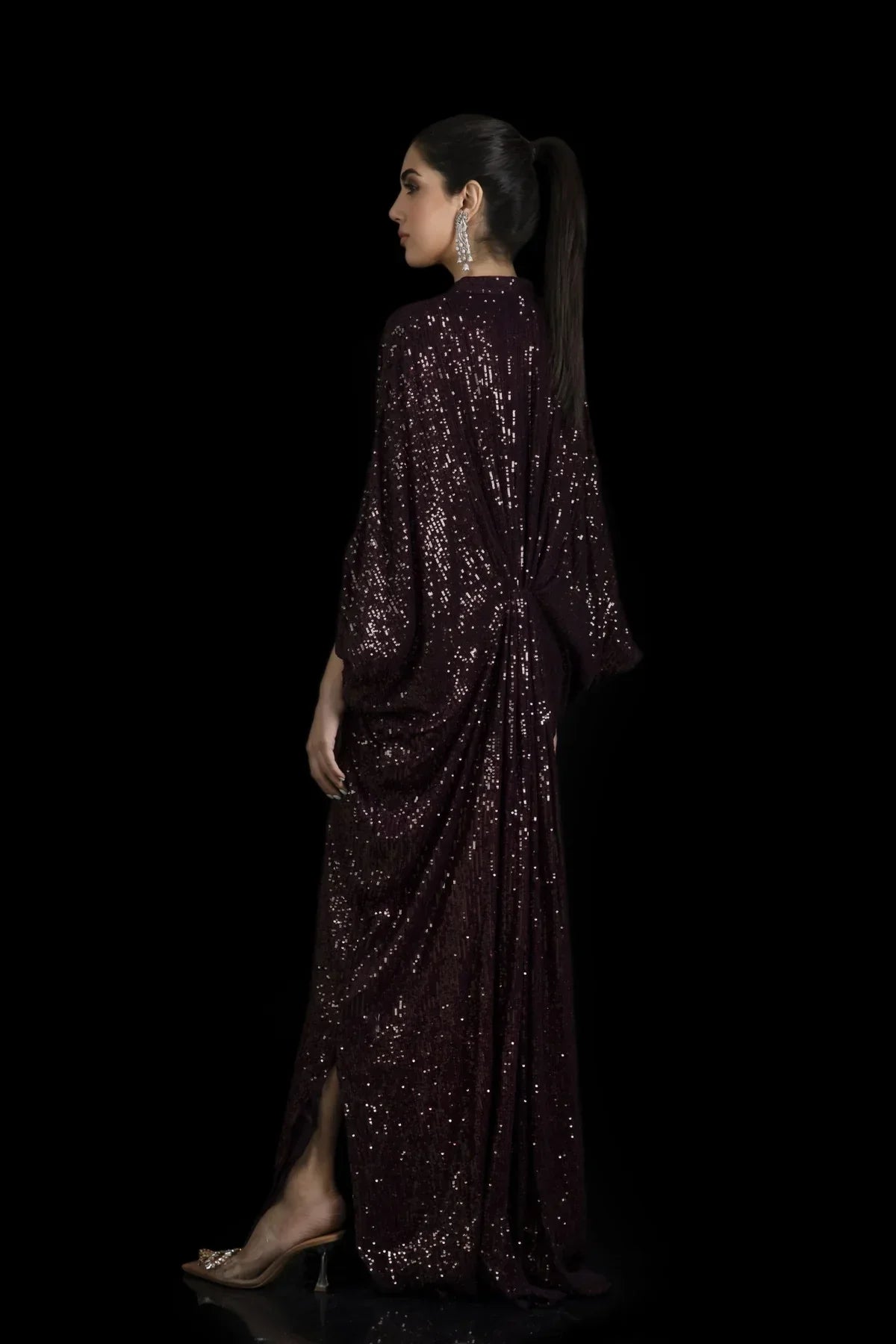 Kaftans - Kf-15227-Wine