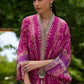 Mayna festive'24 - Zahli Magenta Ombre Kaftan