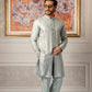 -XARTAJ- MINT GREEN KURTA PAJAMA
