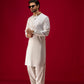 OFF WHITE WASH N WEAR SHALWAR KAMEEZ