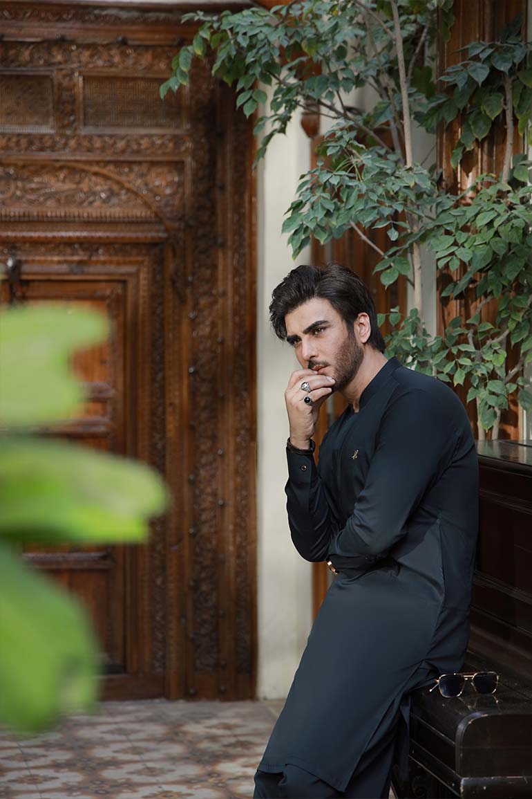 BLACK EGYPTION COTTON SHALWAR KAMEEZ