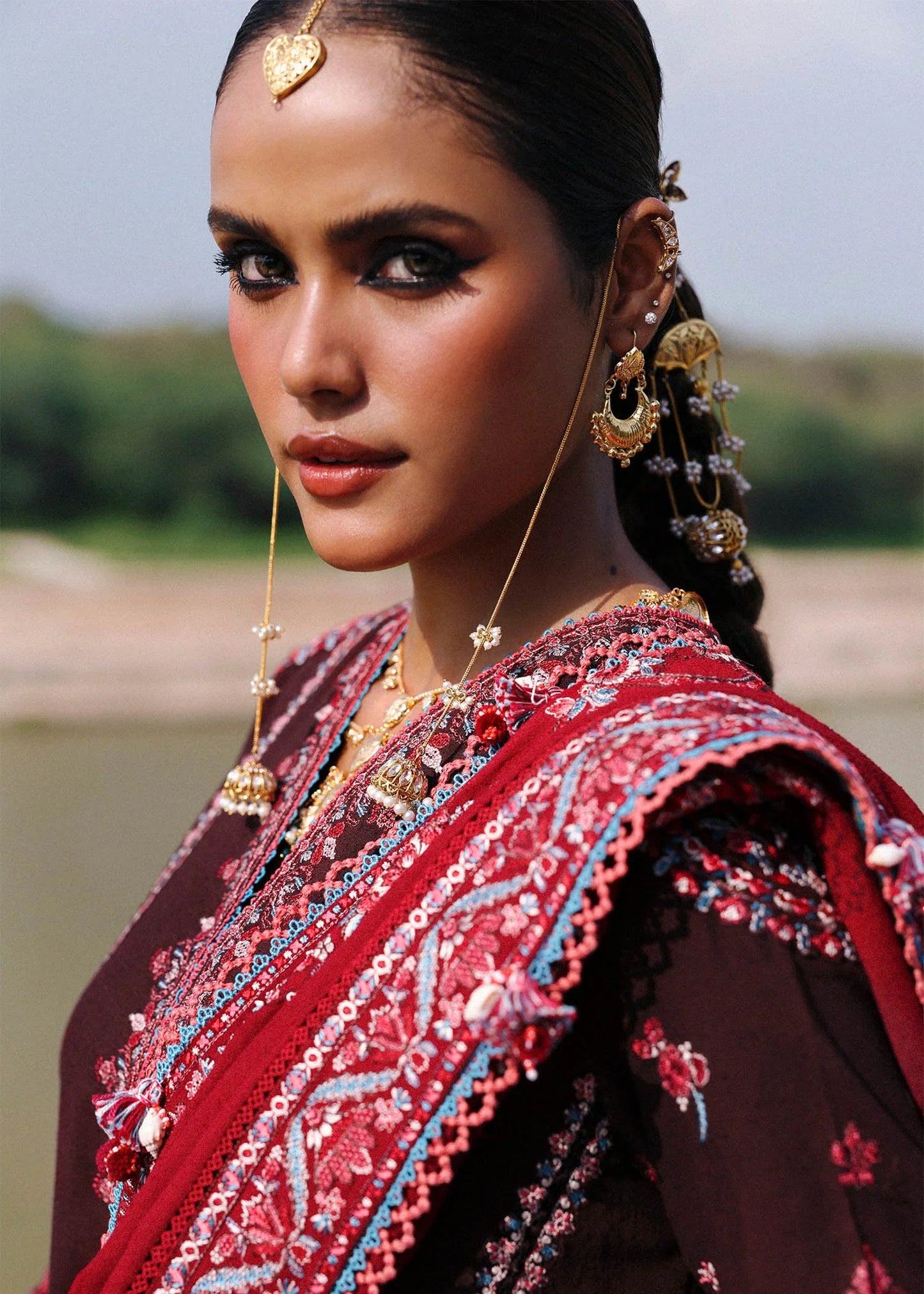 Karandi Unstitched '25 - Pari