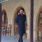 NAVY BLUE LINEN KURTA PAJAMA