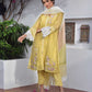 Luxury Pret- Embroidered Kurta With Lace Detailing