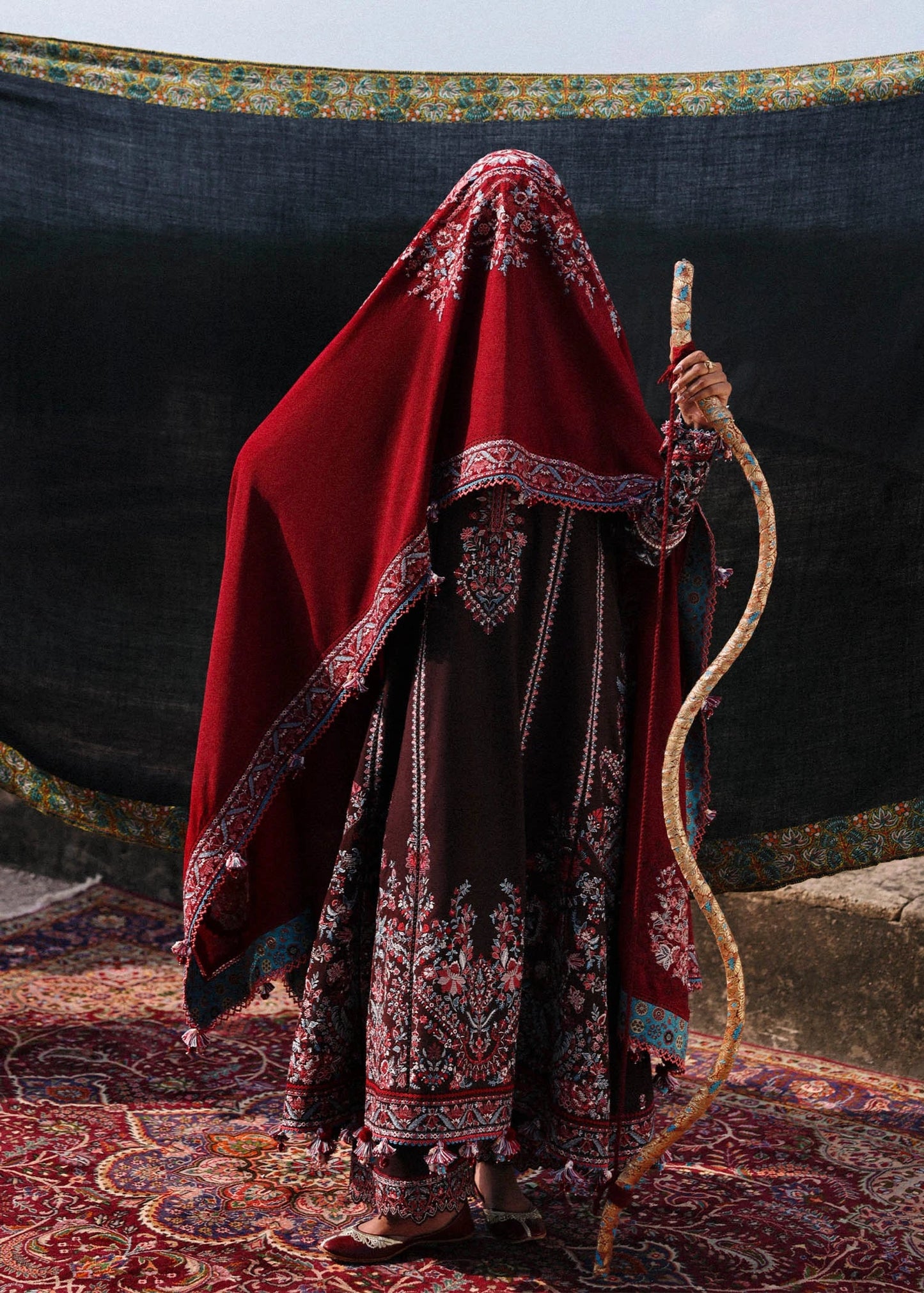 Karandi Unstitched '25 - Pari