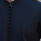 BLACK EGYPTIAN COTTON SATIN KURTA PAJAMA