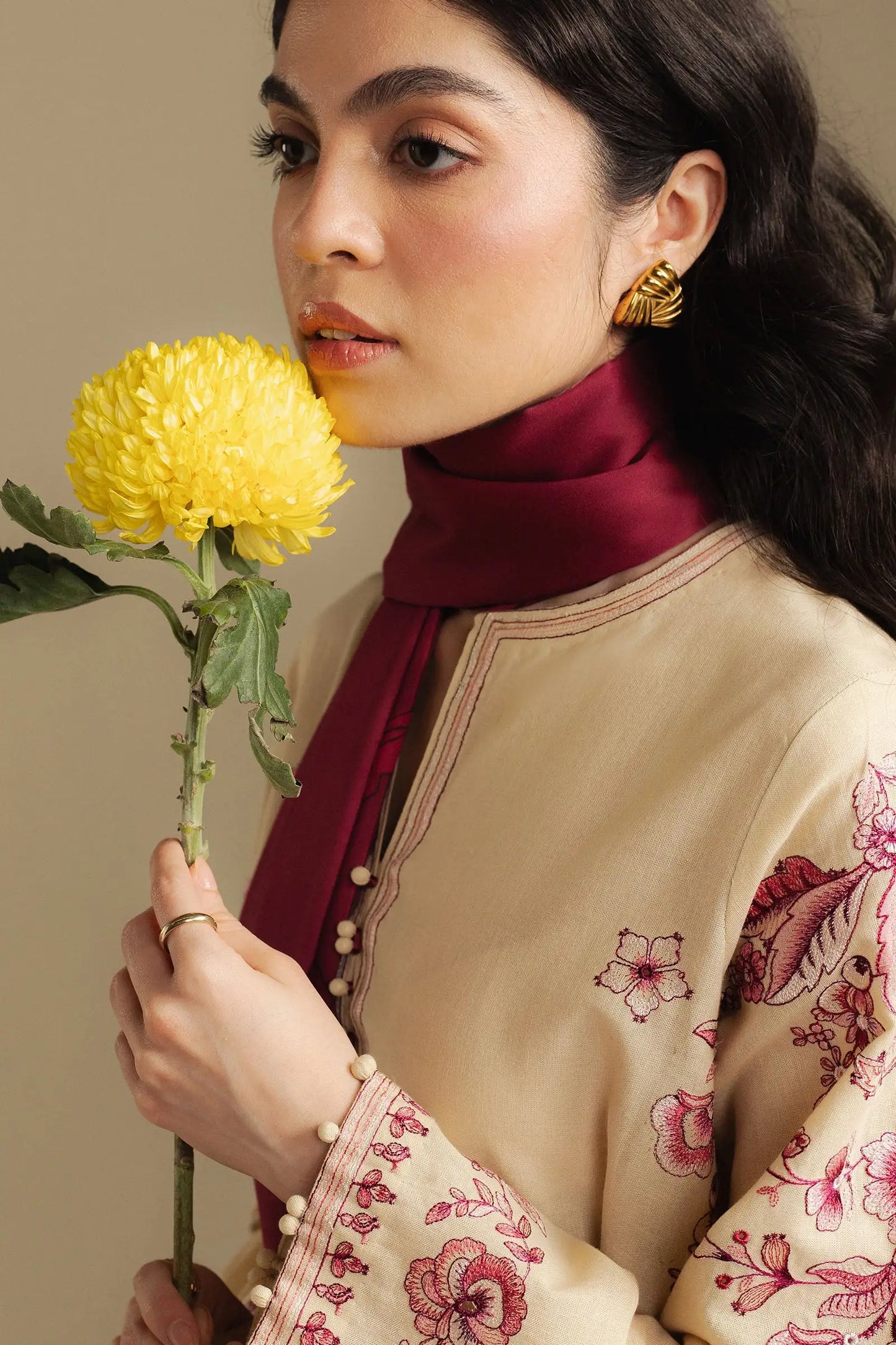 Coco Winter Unstitched '25 - Snowdrop-10A