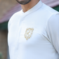 OFF WHITE SELF TEXTURE WASH N WEAR KURTA PAJAMA